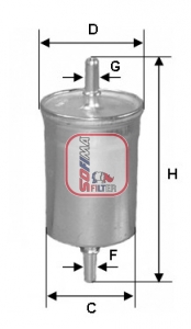 Sofima Brandstoffilter S 1825 B