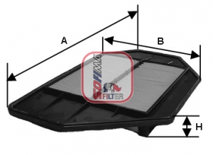 Sofima Luchtfilter S 2612 A