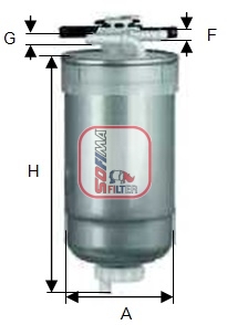 Sofima Brandstoffilter S 5427 GC