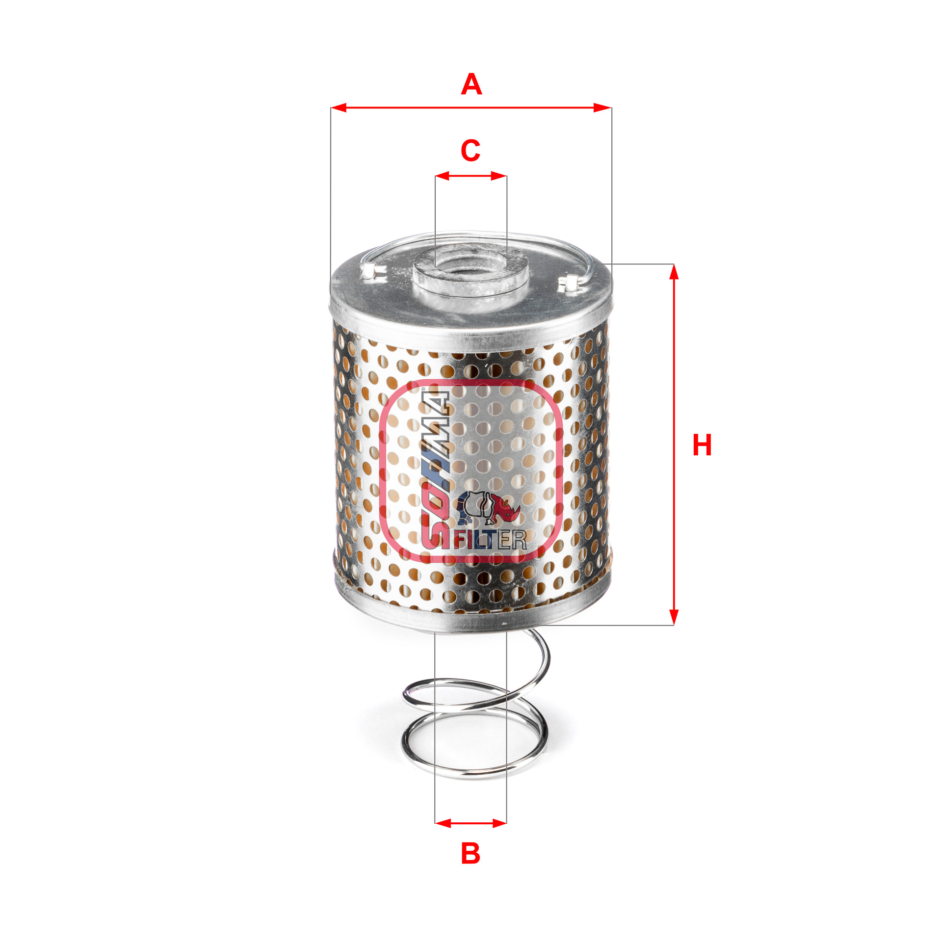 Sofima Brandstoffilter S 6617 N