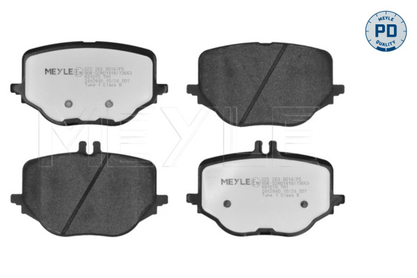 Meyle Remblokkenset, schijfrem 025 263 9014/PD