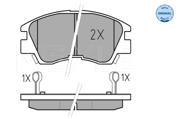 Meyle Remblokset 025 213 7316/W