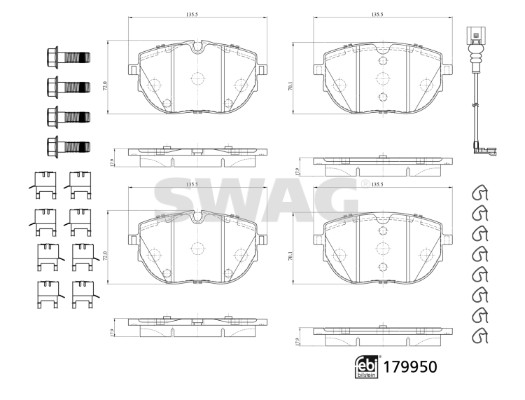 Swag Remblokset 33 10 5568