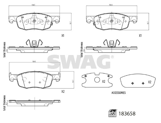 Swag Remblokset 33 10 9110