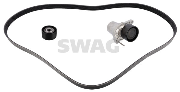 Swag Poly V-riemen kit 33 10 9224