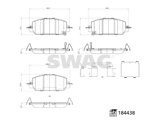 Swag Remblokset 33 10 9372