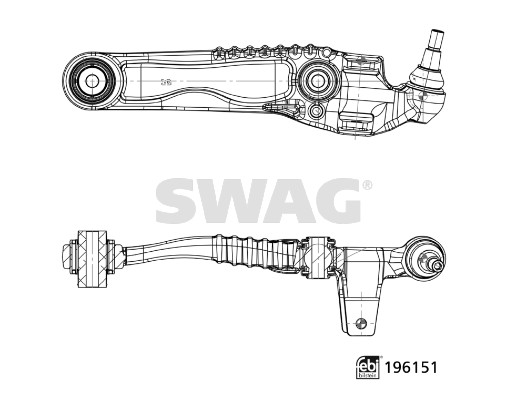 Swag Draagarm, wielophanging 33 11 2019