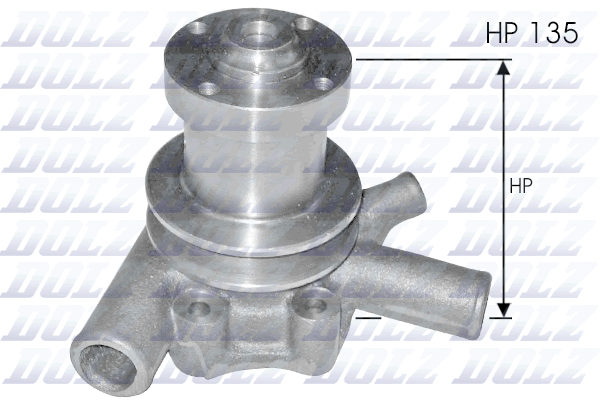 Dolz Waterpomp, aandrijfaccu B109