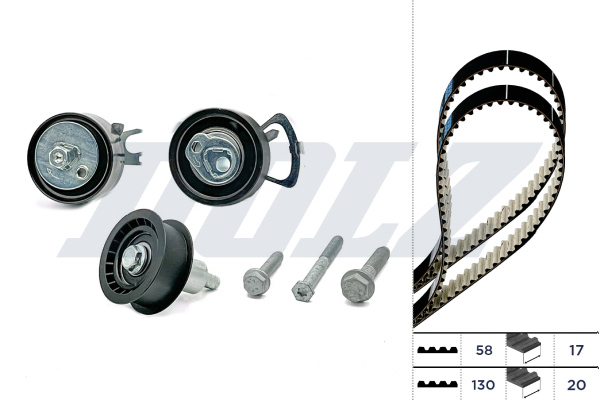 Dolz Distributieriem kit SKD080