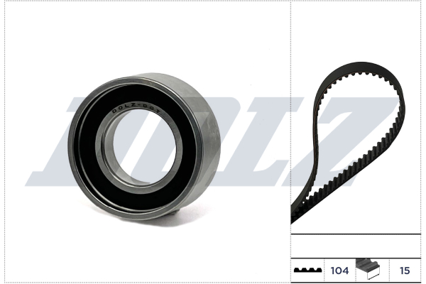 Dolz Distributieriem kit SKD129