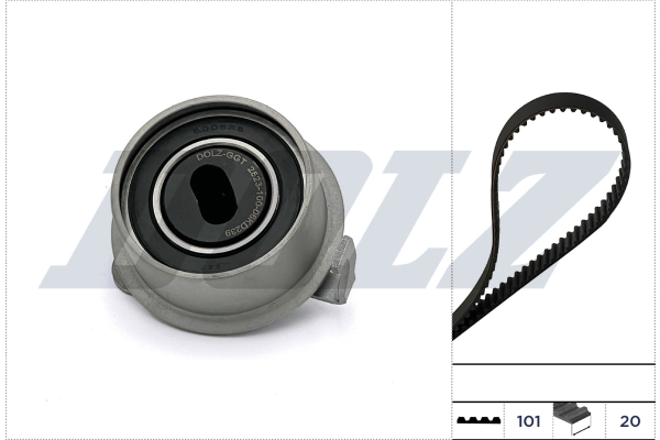 Dolz Distributieriem kit SKD235