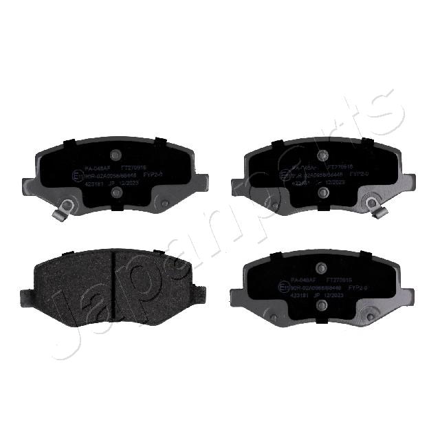 Japanparts Remblokkenset, schijfrem PA-048AF