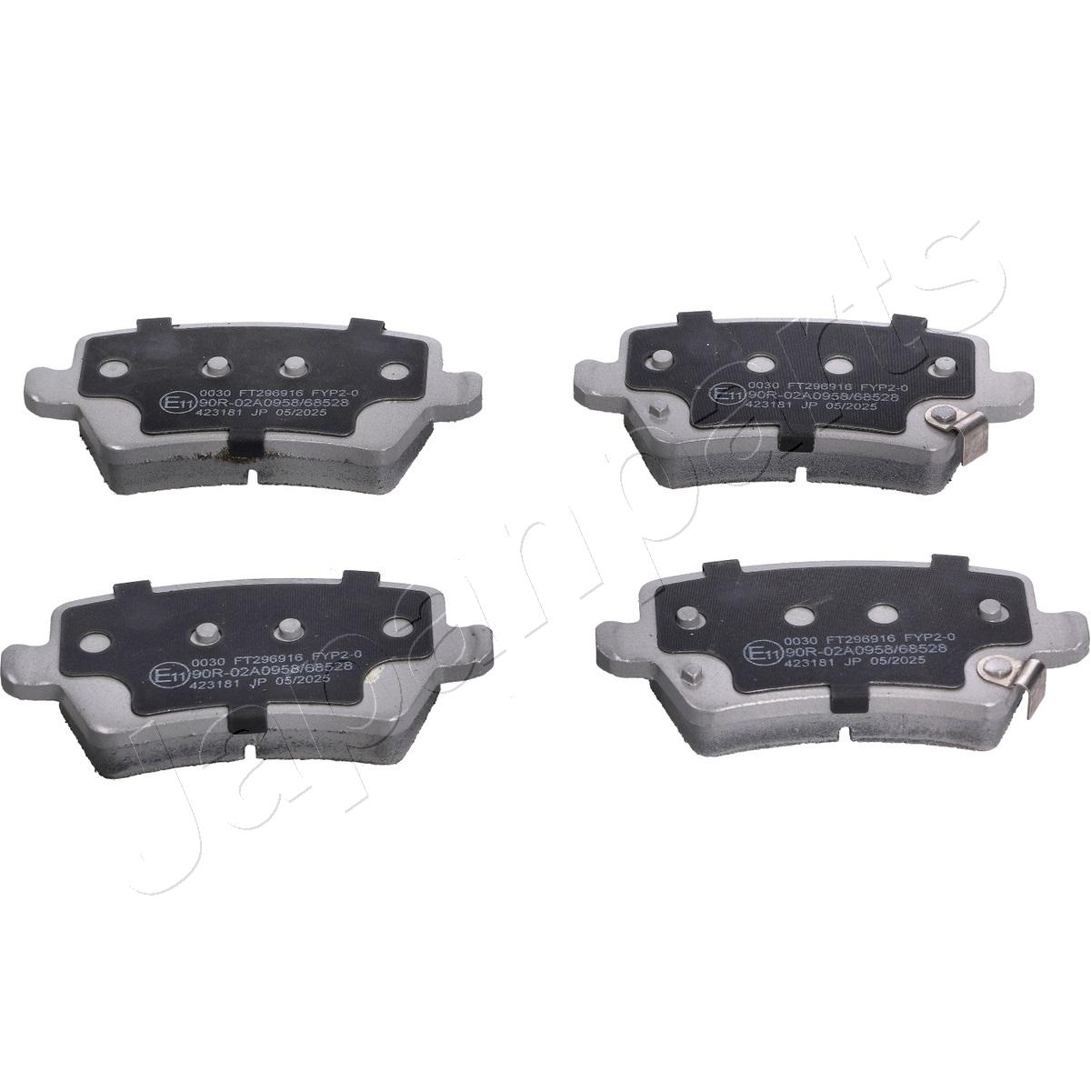 Japanparts Remblokkenset, schijfrem PP-0030AF