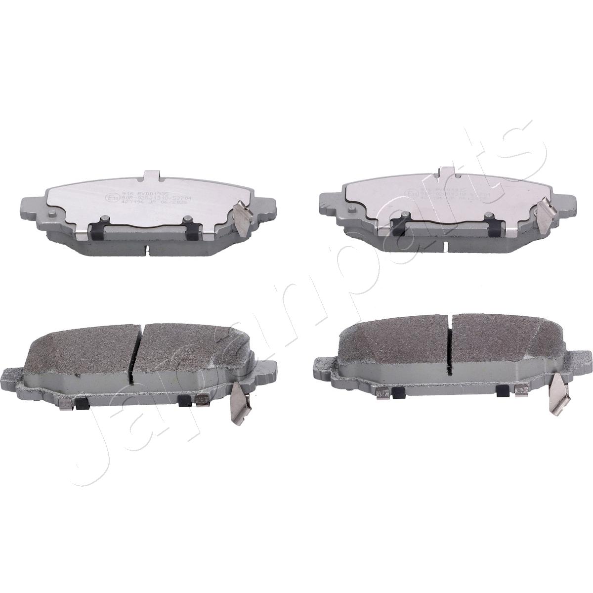 Japanparts Remblokkenset, schijfrem PP-916AF