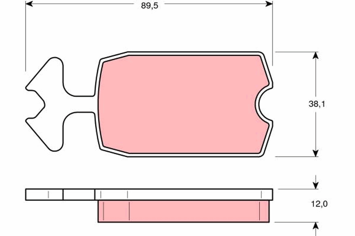 TRW Remblokset GDB127