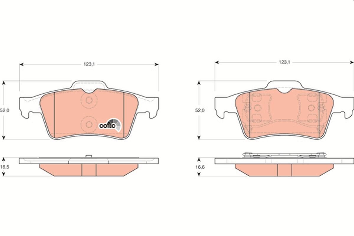 TRW Remblokset GDB3292