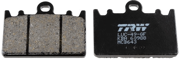 TRW Remblokset MCB643