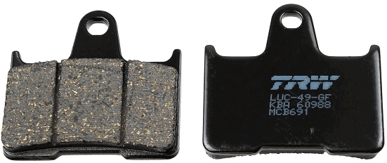 TRW Remblokset MCB691