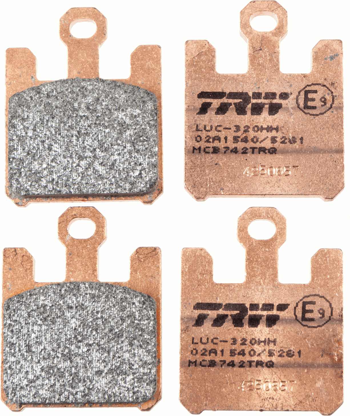 TRW Remblokkenset, schijfrem MCB742TRQ