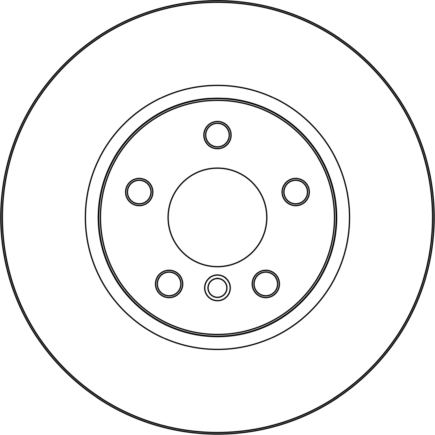 TRW Remschijf DF4177