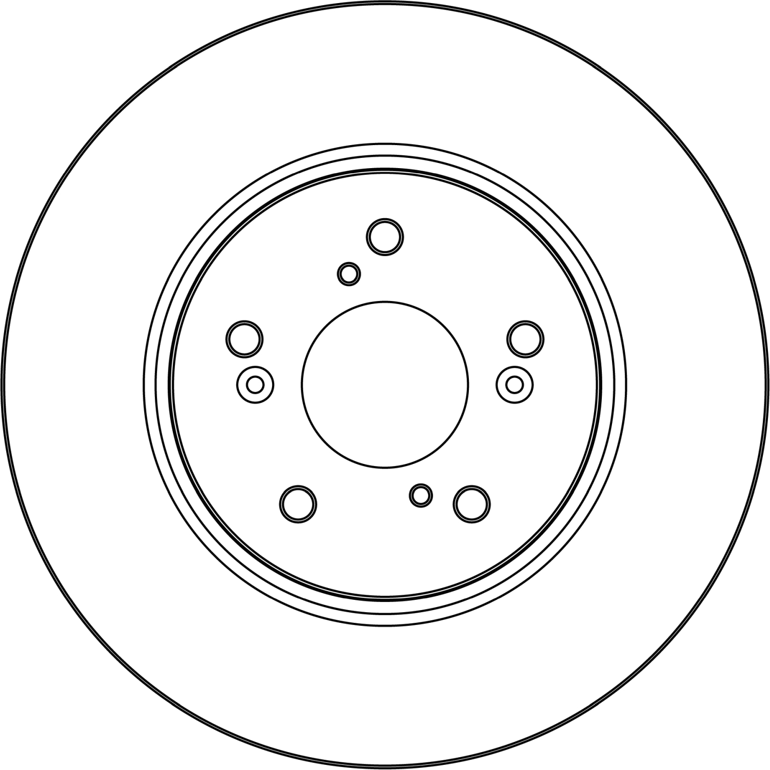 TRW Remschijf DF4613S