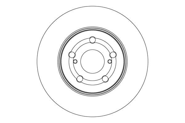 TRW Remschijf DF4630