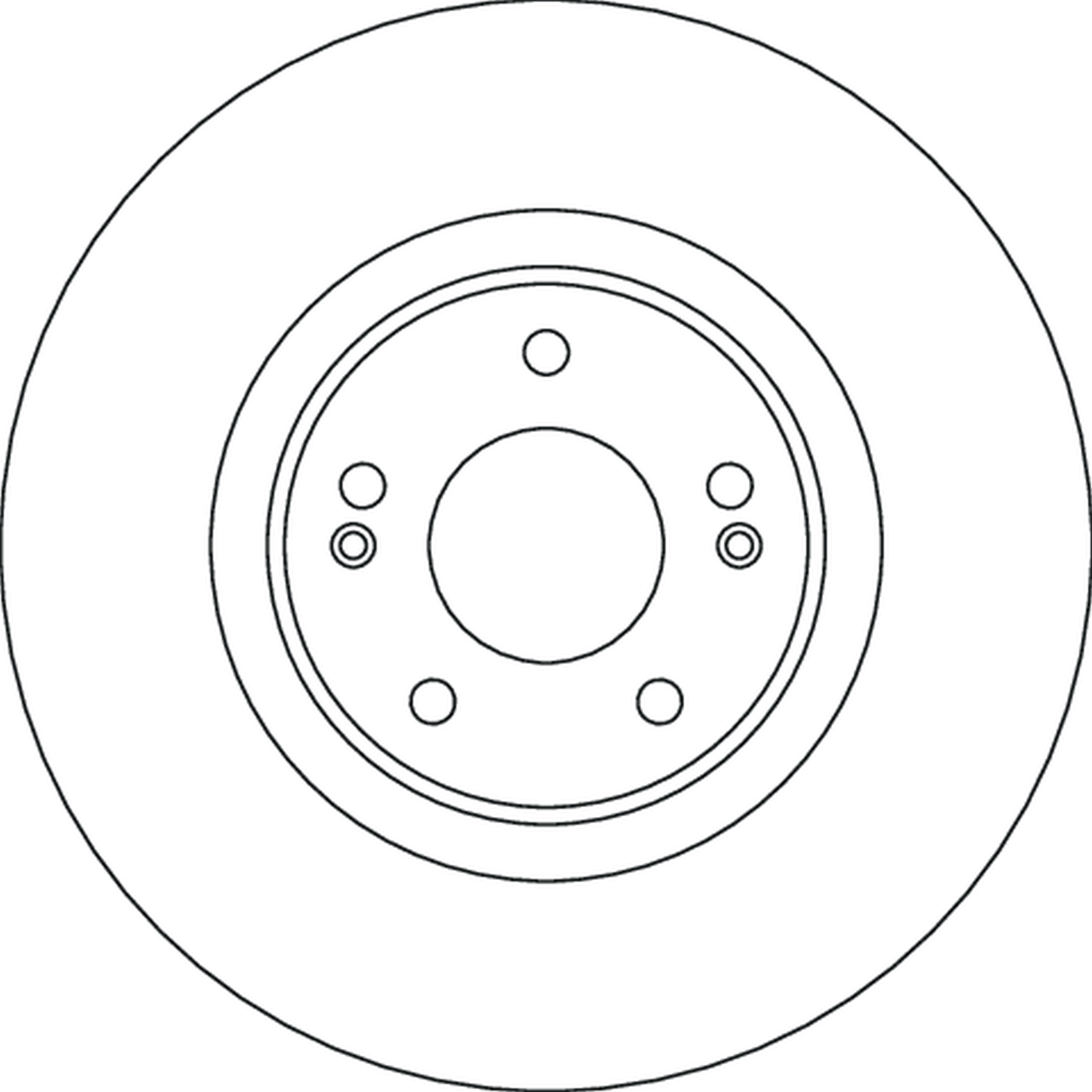 TRW Remschijf DF4632S
