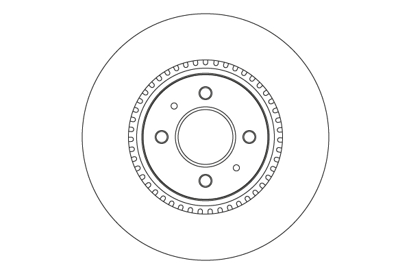 TRW Remschijf DF6025