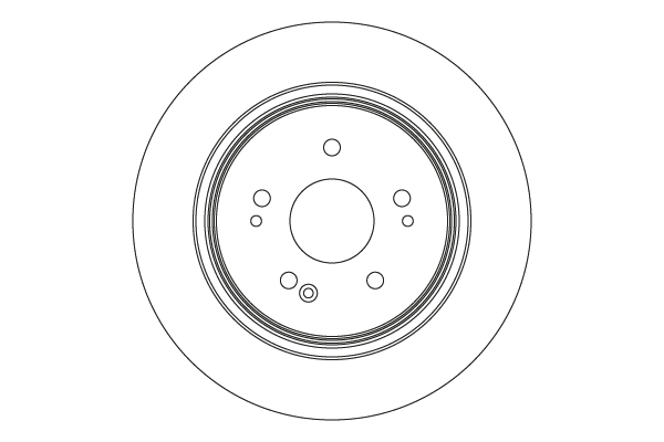 TRW Remschijf DF6730
