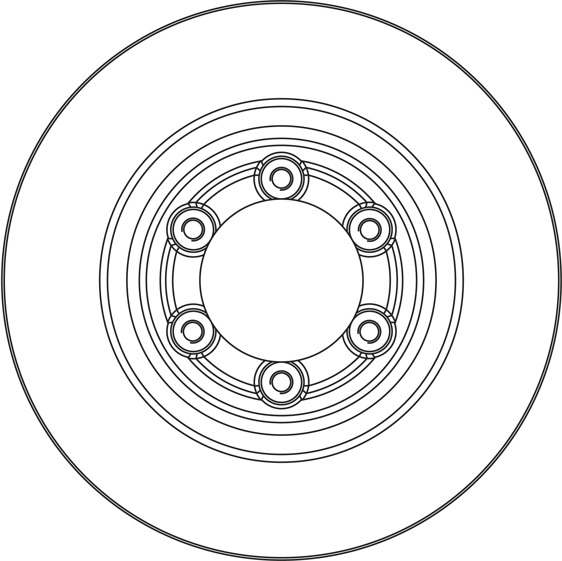 TRW Remschijf DF6847S