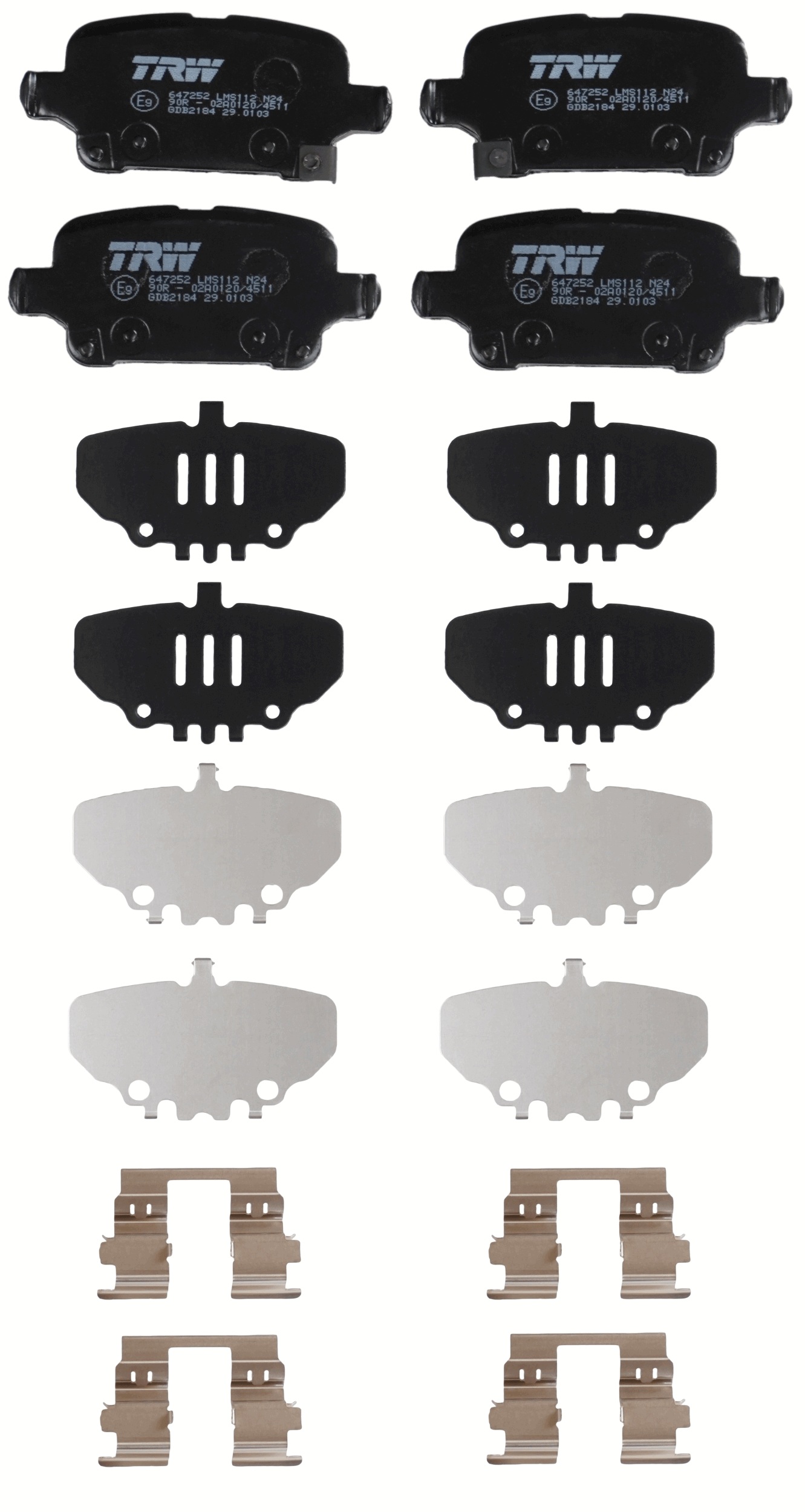 TRW Remblokset GDB2184