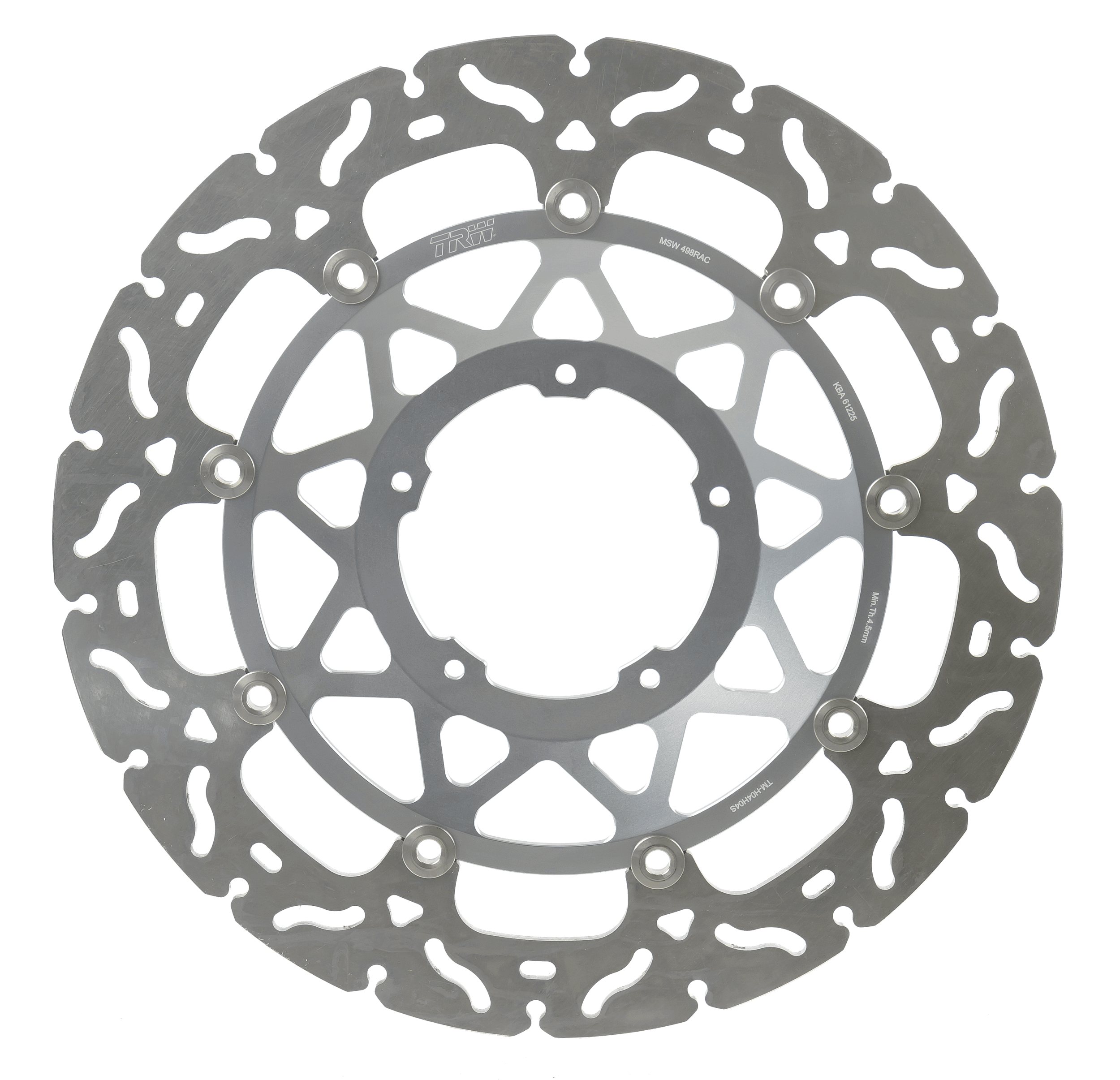 TRW Remschijf MSW498RAC