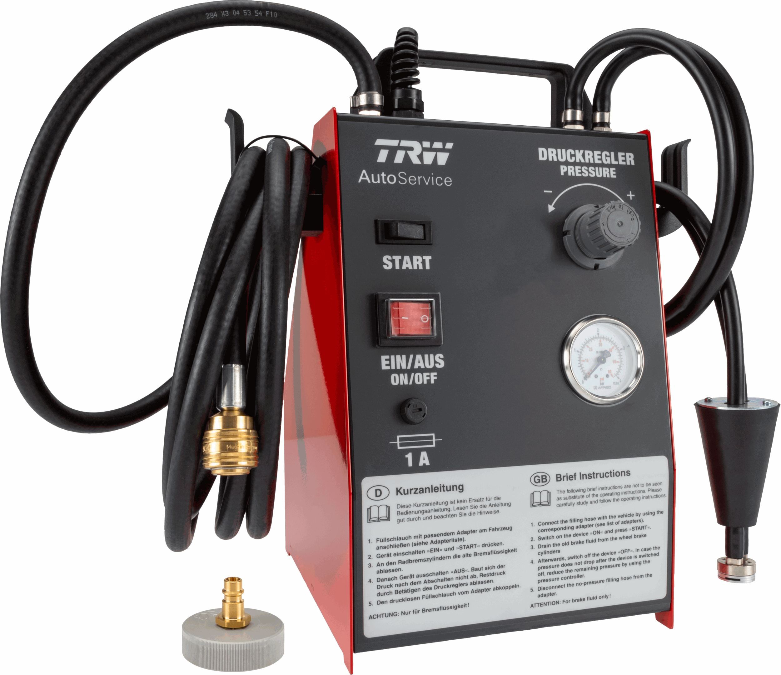 TRW Vul- / ontluchtingsapparaat, remhydraulica YCB350