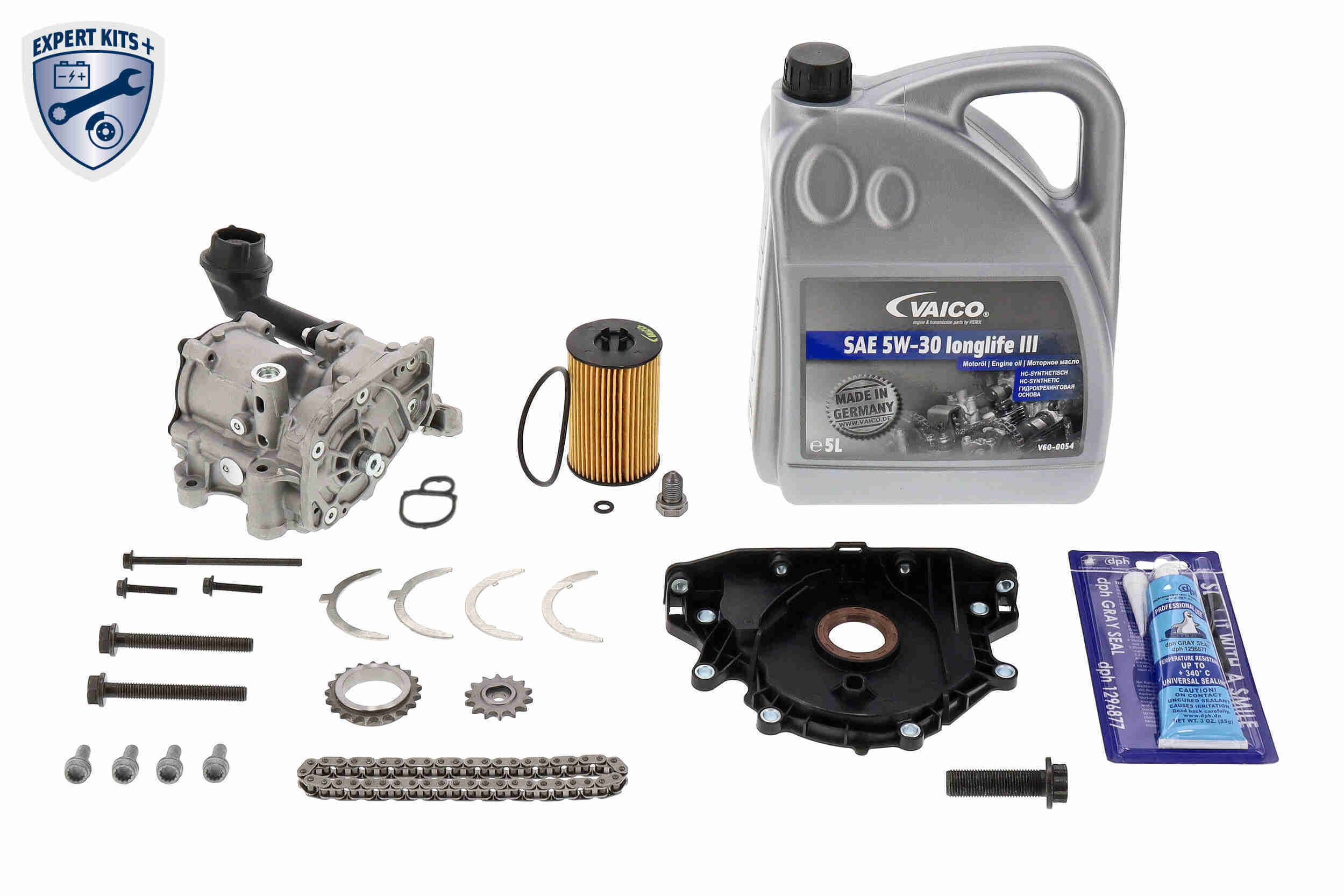 Vaico Kettingset, oliepompaandrijving V10-000085