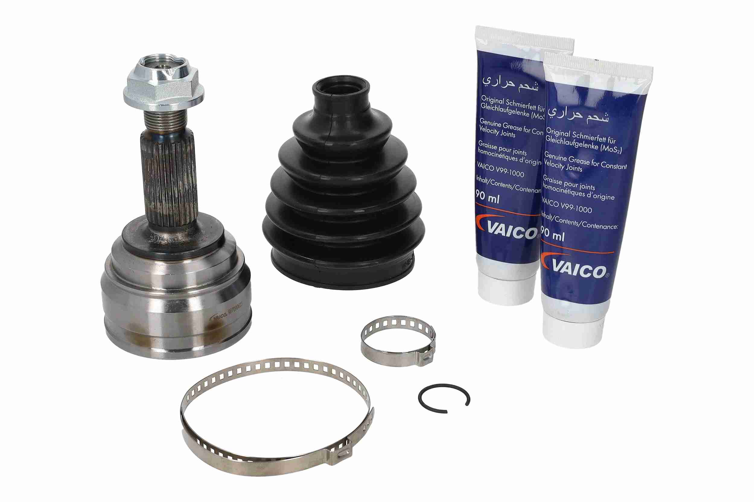 Vaico Homokineet reparatie set, aandrijfas V25-3070