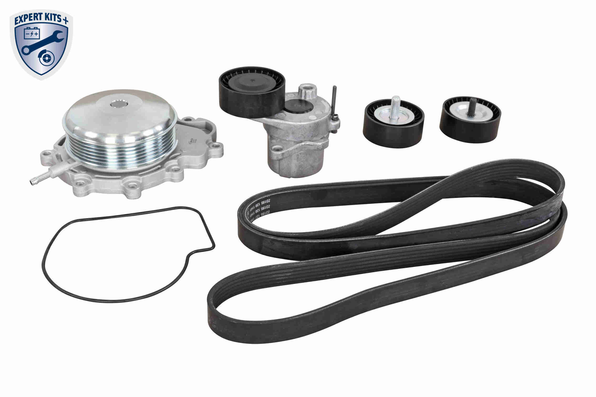 Vaico Poly V-riemen kit inclusief waterpomp V30-50109