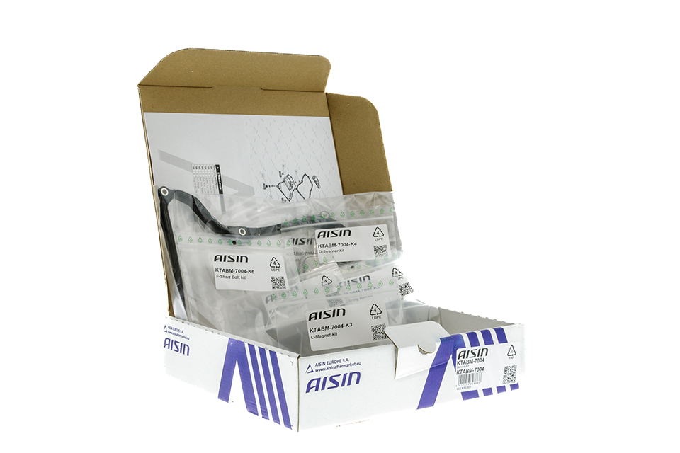 Aisin Hydrauliekfilterset, automatische aandrijving KTABM-7004