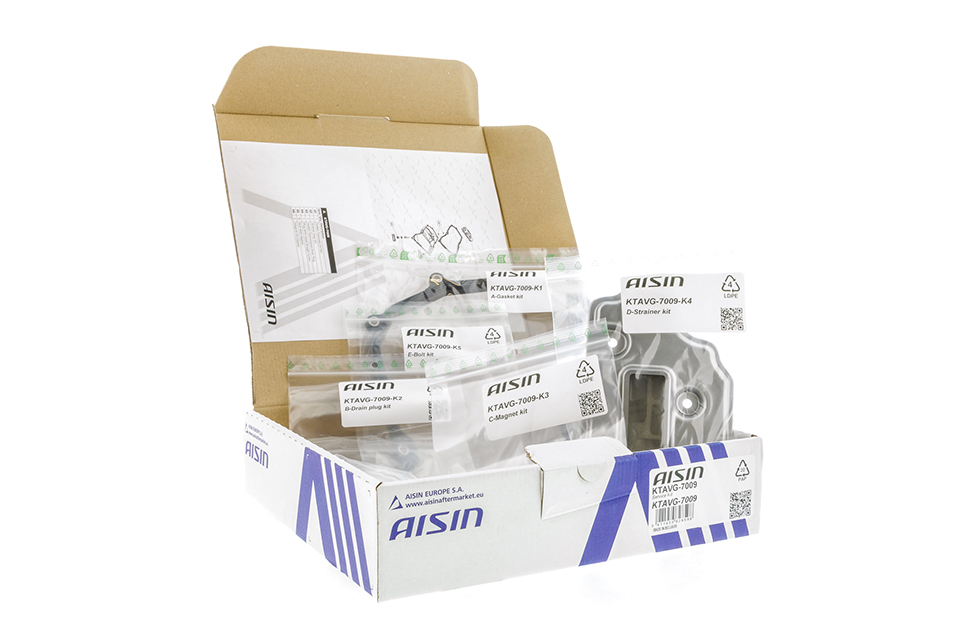 Aisin Hydrauliekfilterset, automatische aandrijving KTAVG-7009