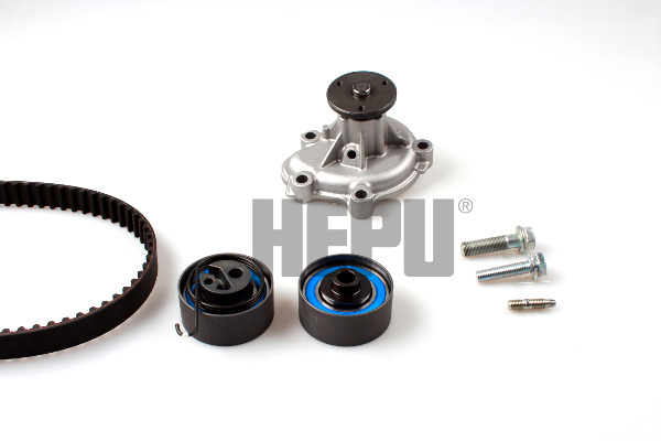 Hepu Distributieriem kit inclusief waterpomp PK03723