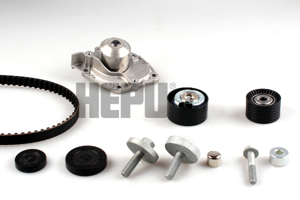 Hepu Distributieriem kit inclusief waterpomp PK09550