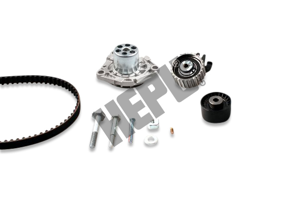 Hepu Distributieriem kit inclusief waterpomp PK10893