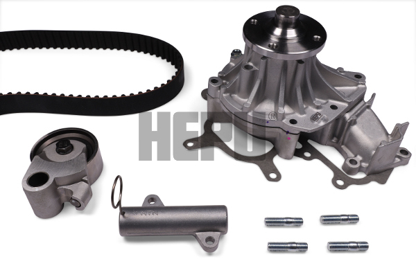 Hepu Distributieriem kit inclusief waterpomp PK76740