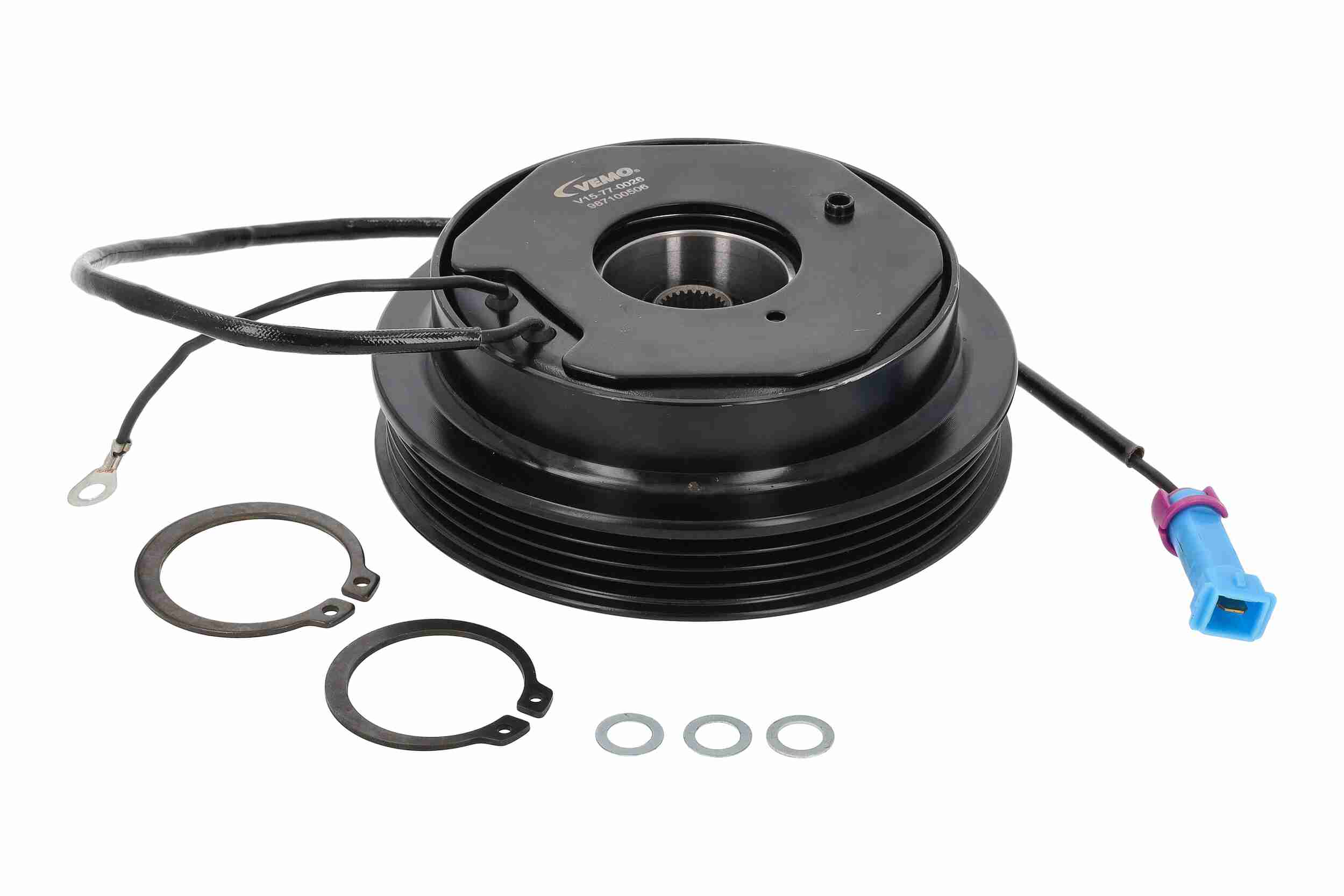 Vemo Magneetkoppeling, airconditioningcompressor V15-77-0026