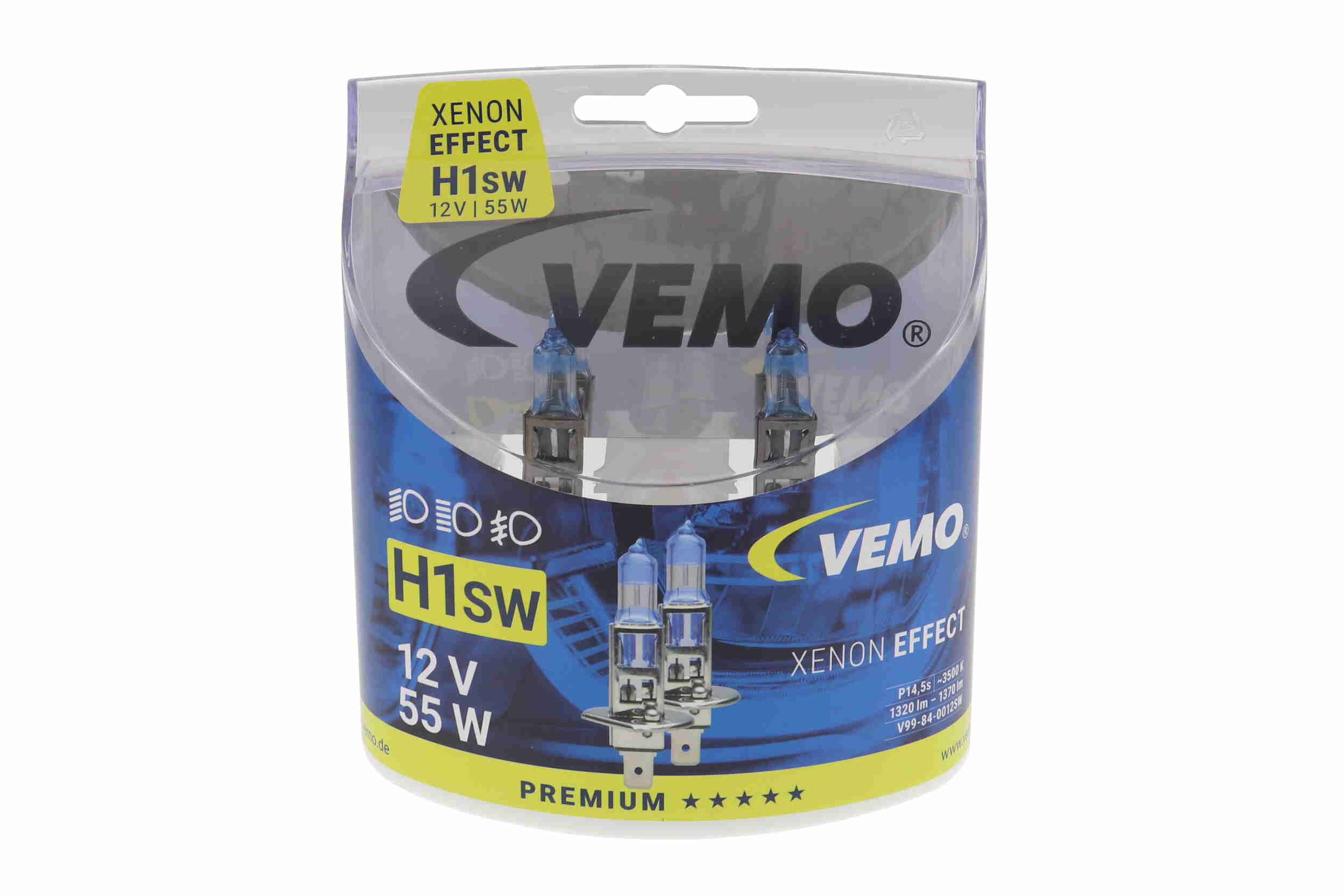 Vemo Gloeilamp, koplamp V99-84-0012SW