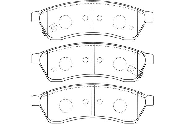 Kavo Parts Remblokset BP-1015