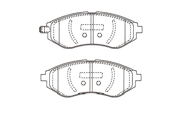 Kavo Parts Remblokset BP-1021