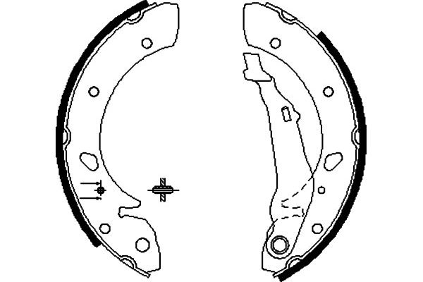 Kavo Parts Remschoen set BS-9915