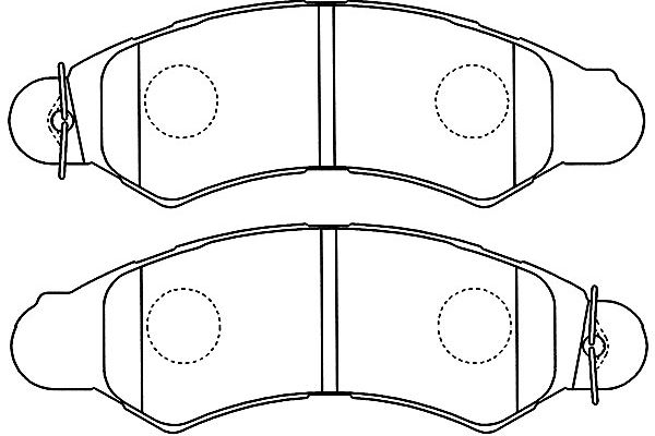 Kavo Parts Remblokset KBP-8024
