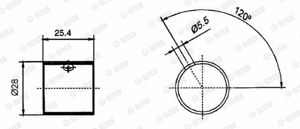 Glyco Penbus  55-4232 SEMI