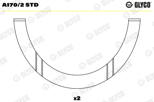 Glyco Krukasafstandsschijf A170/2 STD